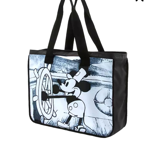 Disney Mickey Steamboat Willie LARGE Tote - Picture 3 of 6